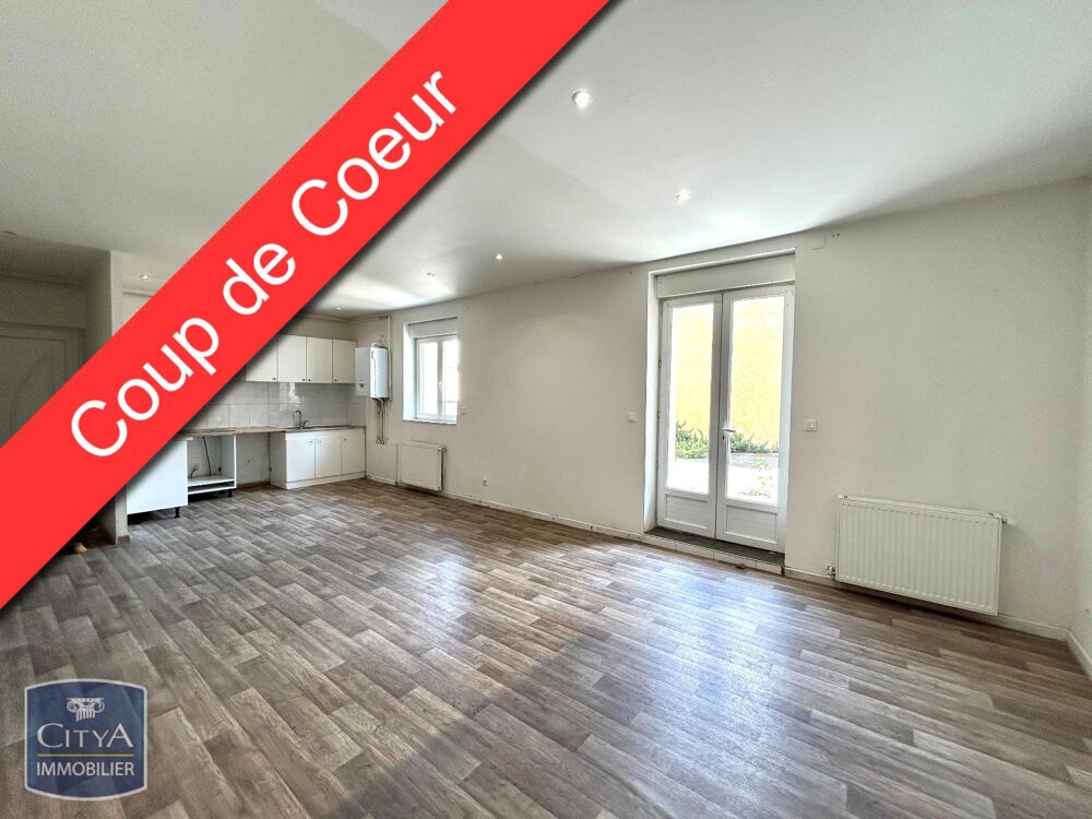 À louer, un appartement T3 au rez de chaussée avec une p....
