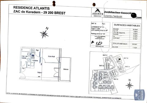  Appartement  louer 1 pice 36 m