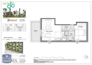  Appartement à louer 2 pièces 45 m²