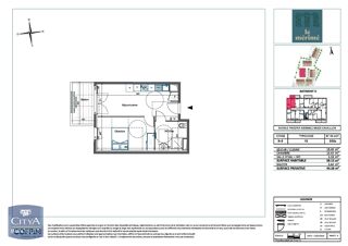  Appartement � louer 2 pi�ces 38 m�