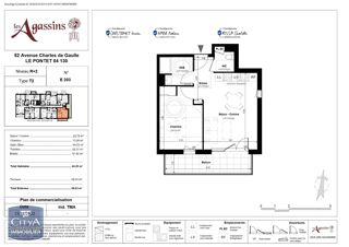  Appartement � louer 2 pi�ces 44 m�