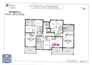  Appartement à louer 3 pièces 68 m²
