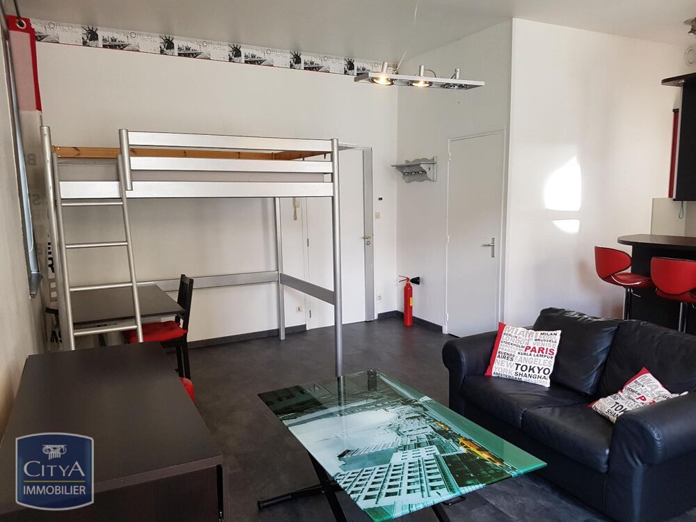 location Appartement - 1 pièce(s) - 32 m² Arras (62000)