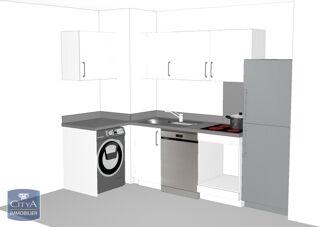  Appartement à louer 3 pièces 57 m²