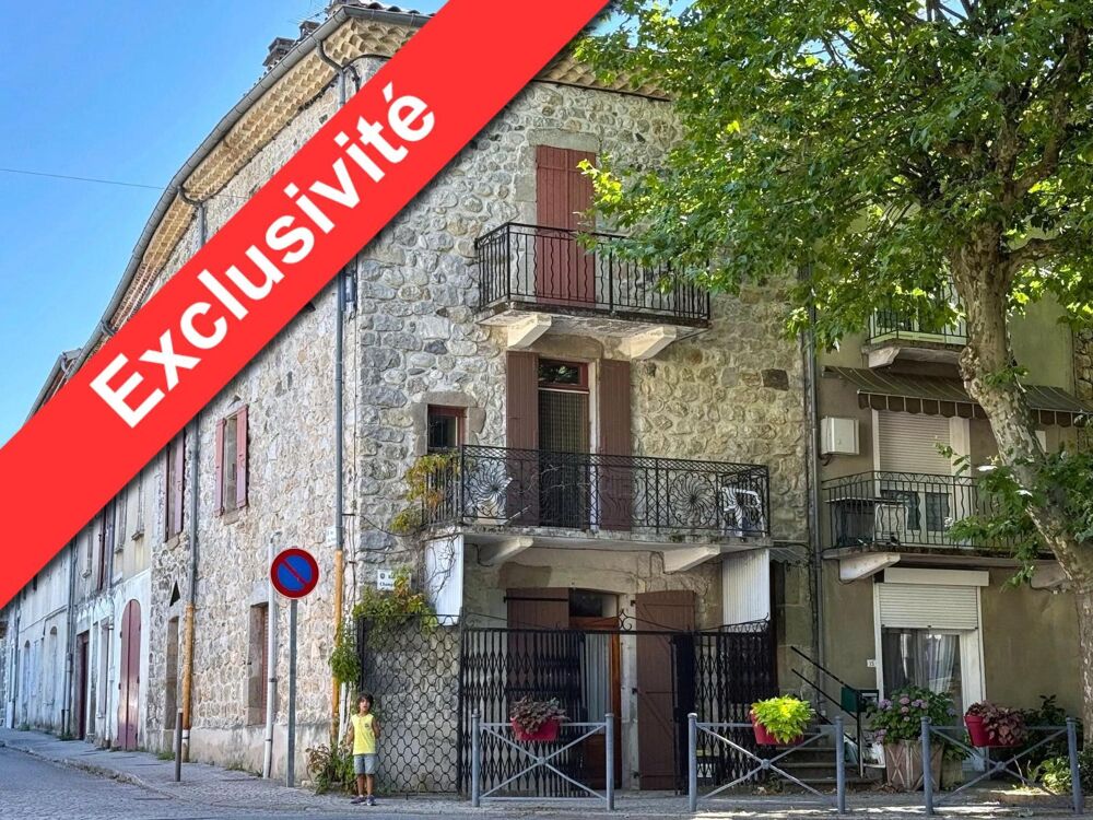 vente Maison - 8 pièce(s) - 165 m² Jaujac (07380)