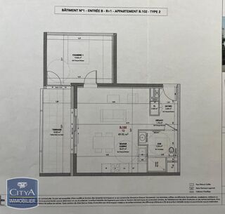  Appartement � louer 2 pi�ces 50 m�