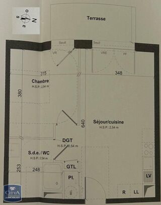  Appartement � louer 2 pi�ces 41 m�