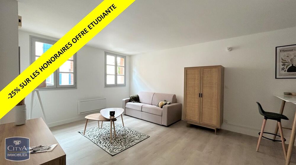 location Appartement - 1 pièce(s) - 30 m² Montauban (82000)