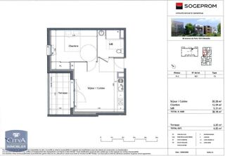  Appartement à louer 2 pièces 38 m²