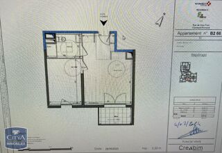  Appartement à louer 2 pièces 41 m²
