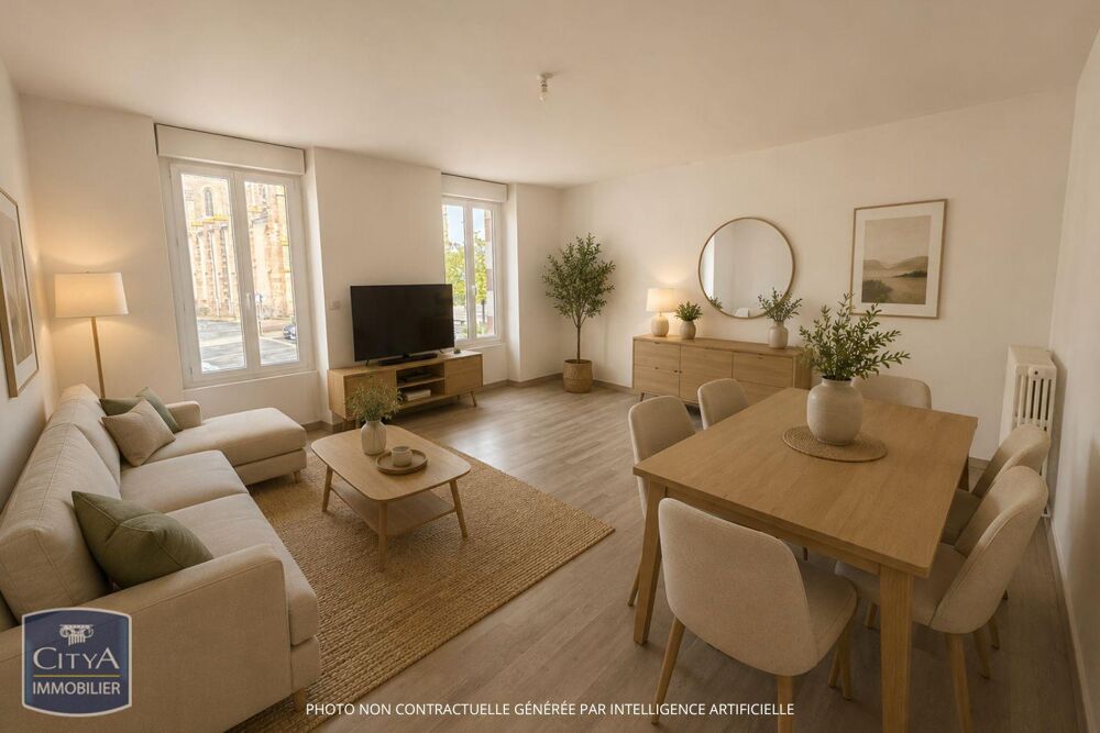 location Appartement - 5 pièce(s) - 130 m² Saint-Macaire-en-Mauges (49450)