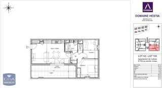  Appartement à louer 3 pièces 63 m²