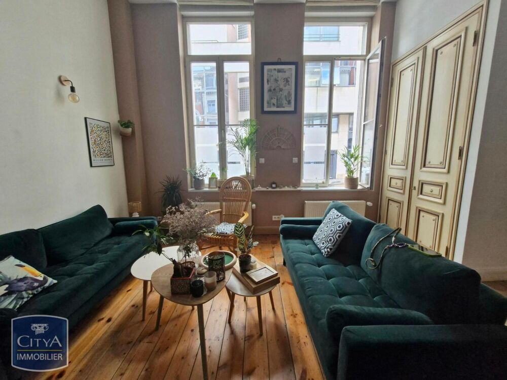 location Appartement - 3 pièce(s) - 93 m² Lille (59800)