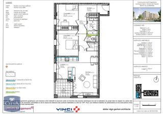  Appartement à louer 3 pièces 80 m²