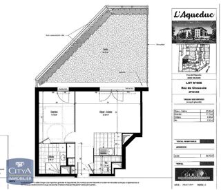  Appartement � louer 2 pi�ces 46 m�