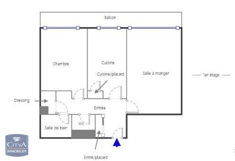  Appartement � louer 2 pi�ces 51 m�