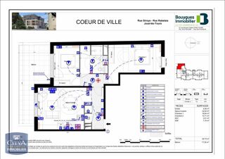  Appartement à louer 3 pièces 65 m²