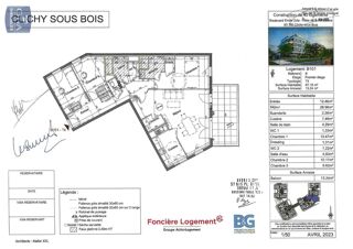  Appartement � louer 4 pi�ces 97 m�