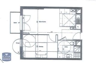  Appartement � louer 2 pi�ces 40 m�