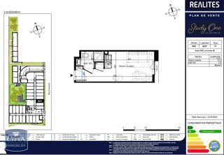  Appartement à louer 1 pièce 18 m²