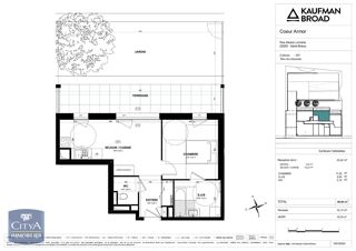  Appartement à louer 2 pièces 40 m²