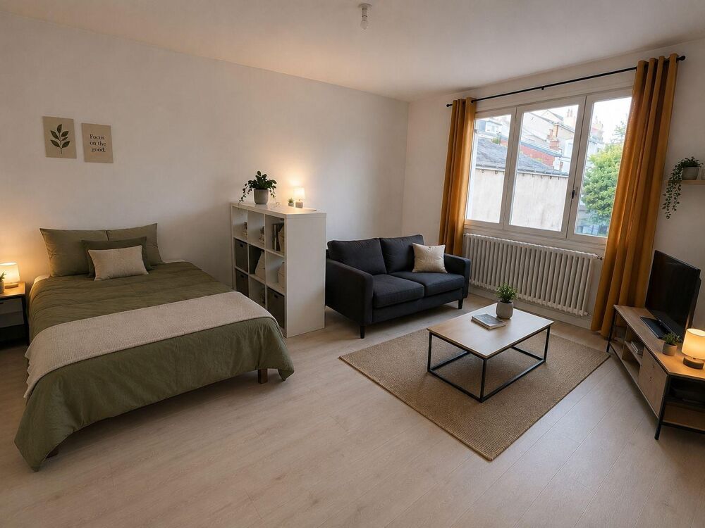 location Appartement - 1 pièce(s) - 28 m² Tours (37000)