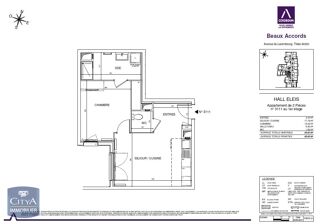  Appartement à louer 2 pièces 43 m²