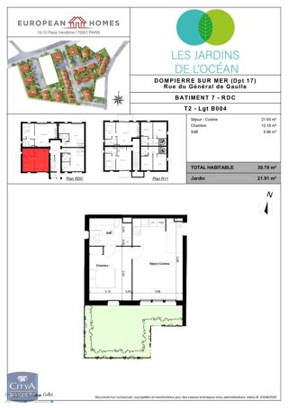  Appartement à louer 2 pièces 40 m²