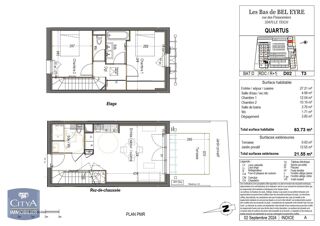  Maison � louer 3 pi�ces 64 m�