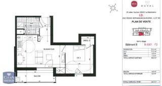  Appartement à louer 2 pièces 41 m²