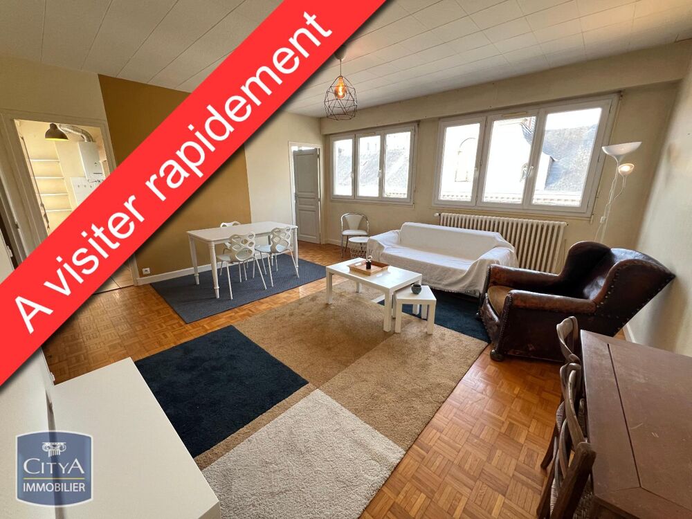 location Appartement - 2 pièce(s) - 52 m² Le Mans (72000)