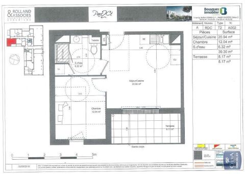  Appartement � louer 2 pi�ces 39 m�