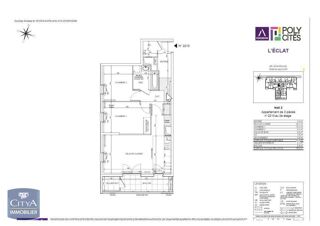  Appartement � louer 3 pi�ces 62 m�