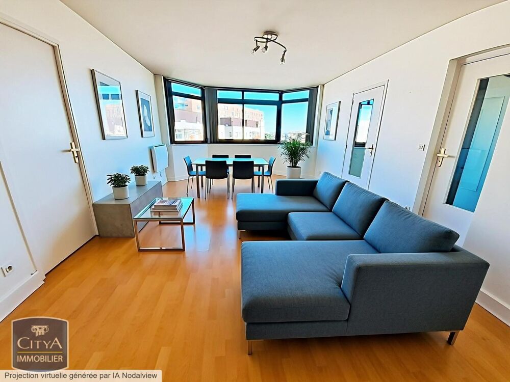 location Appartement - 2 pièce(s) - 63 m² Le Mans (72000)