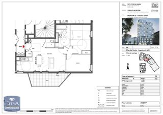  Appartement à louer 3 pièces 62 m²
