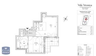  Appartement à louer 2 pièces 41 m²