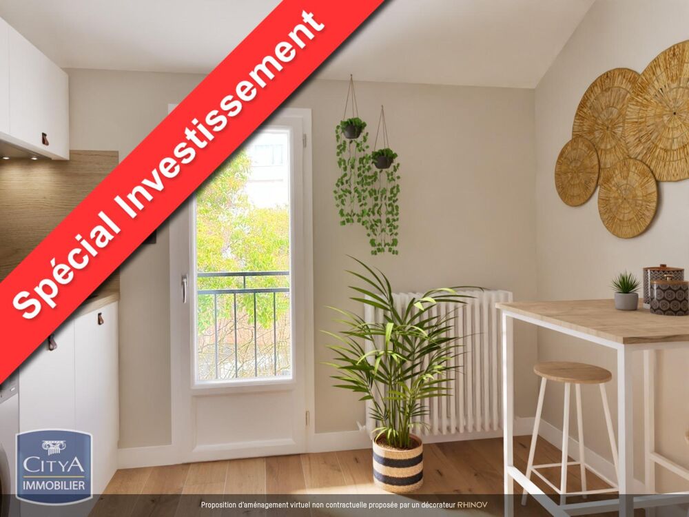 A vendre T1 loué (28.94 m²) à Périgueux, idéal investiss....
