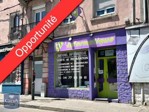 VENTE d'un local commercial (54 m&sup2;) &agrave; Rive-de-Gier, i... 60000 42800 Rive-de-gier