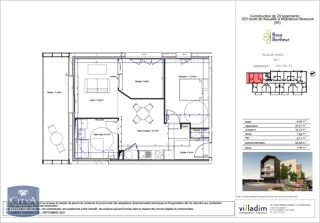  Appartement � vendre 3 pi�ces 54 m�