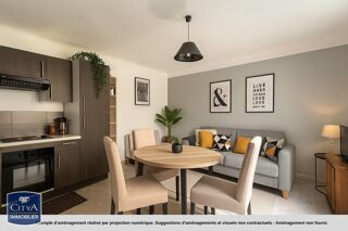  Appartement  vendre 2 pices 37 m