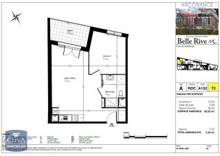  Appartement  vendre 2 pices 49 m