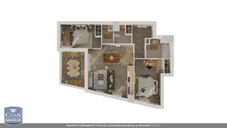  Appartement  vendre 3 pices 67 m