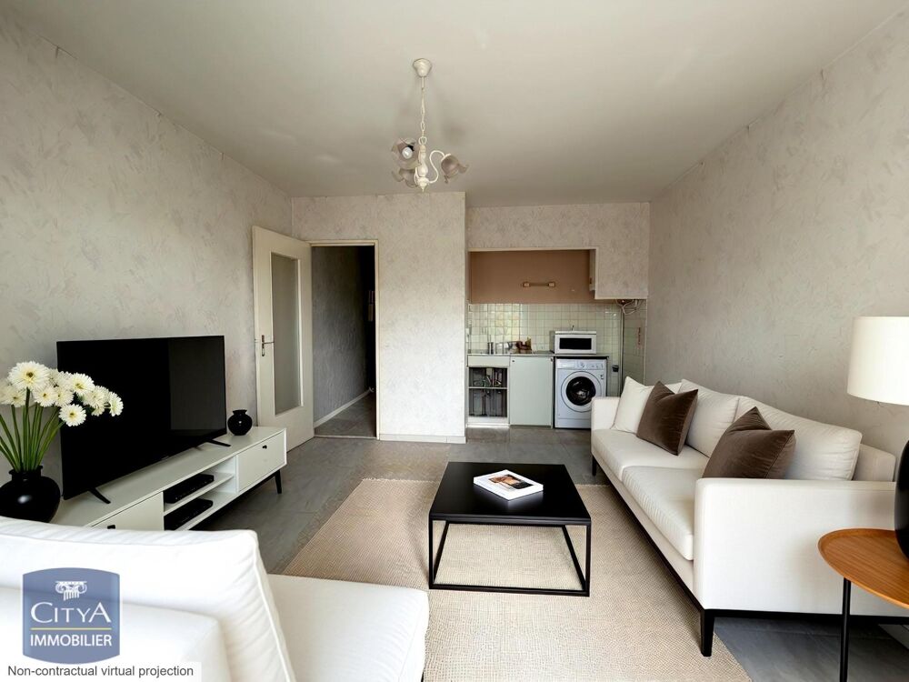 VENTE d'un appartement T1 (25 m²) avec balcon à Trélissa....