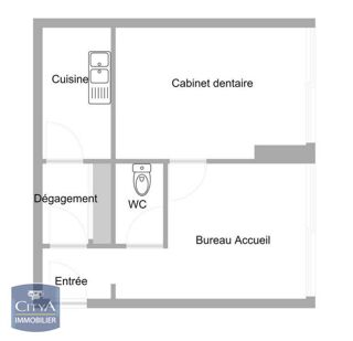  Appartement � vendre 1 pi�ce 32 m�