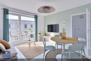  Appartement  vendre 2 pices 46 m