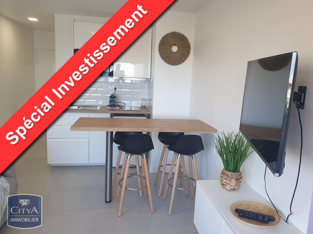 À vendre : Appartement T1 lumineux en parfait état de 18....