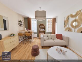  Appartement  vendre 2 pices 46 m