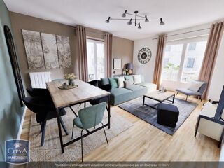  Appartement  vendre 2 pices 56 m