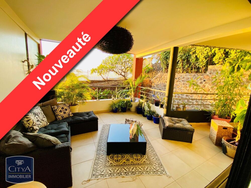 Appartement T3 avec jardin et vue sur mer à Saint-Gilles....