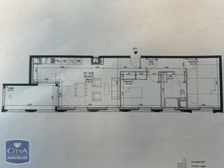  Appartement  vendre 3 pices 64 m